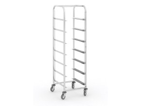 nerezovy prepravni vozik na kose do mycky 7 patra 1700 x 505 x 550 mm 16627
