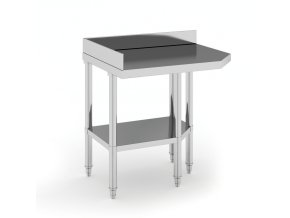 rohovy nerezovy pracovni stul 900 x 600 x 850 mm 93943