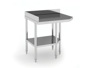 rohovy nerezovy pracovni stul 900 x 800 x 850 mm 93945