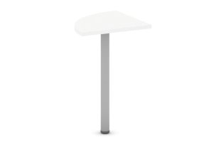 Spojovací stolek MIRELLI, 800 x 800 x 750 mm, bílá