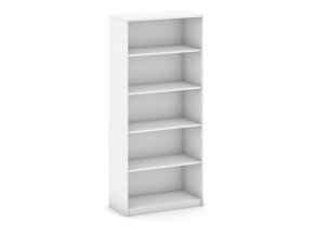 kancelarsky regal mirelli 800 x 400 x 1800 mm bila 16638