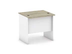 kancelarsky psaci stul mirelli 80x80 cm bila dub sonoma 30605