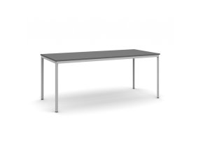jidelni stul 180x80 cm seda podnoz grafit 17113