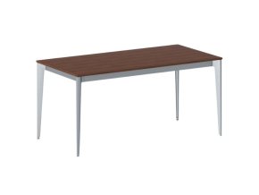 jednaci kancelarsky stul primo action 160x80 cm sedostribrna podnoz tresen 21116