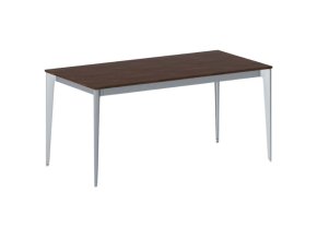 jednaci kancelarsky stul primo action 160x80 cm sedostribrna podnoz orech 21121