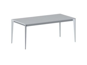 jednaci kancelarsky stul primo action 180x90 cm sedostribrna podnoz seda 21139