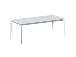 jednaci kancelarsky stul primo action 200x90 cm sedostribrna podnoz bila 21136