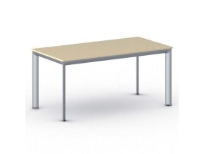 jednaci kancelarsky stul primo invitation 160x80 cm sedostribrna podnoz briza 21016