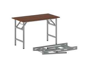 konferencni stul fast ready 120x60 cm sedostribrna podnoz tresen 20980
