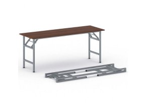 konferencni stul fast ready 170x50 cm sedostribrna podnoz tresen 20998