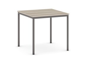 jidelni stul 80x80 cm tmave seda podnoz dub prirodni 119979