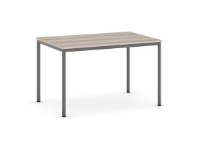 jidelni stul 120x80 cm tmave seda podnoz dub prirodni 119980