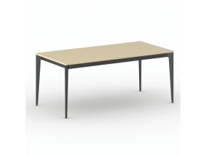 jednaci kancelarsky stul primo action 180x90 cm cerna podnoz briza 104146