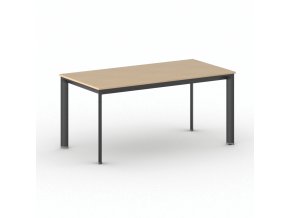 jednaci kancelarsky stul primo invitation 160x80 cm cerna podnoz buk 103790