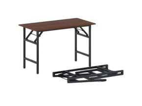 konferencni stul fast ready 120x60 cm cerna podnoz tresen 20989