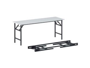 konferencni stul fast ready 170x50 cm cerna podnoz bila 21010