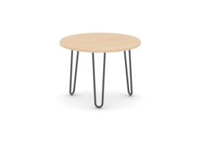 kulaty konferencni stul spider prumer 60 cm cerna podnoz buk 17764