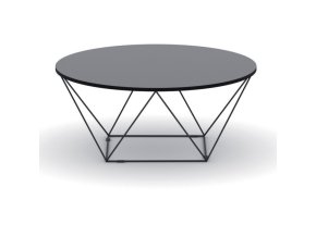 kulaty konferencni stul wire prumer 105 cm grafit 104875