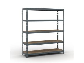 Policový regál 1786x1600x500 mm, nosnost 350kg