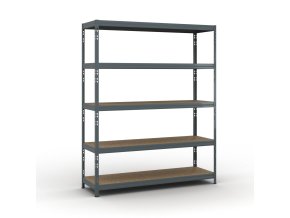 Policový regál 1966x1600x500 mm, nosnost 350kg