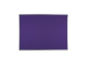 textilni nastenka ekotab v hlinikovem ramu 900 x 600 mm fialova 19621