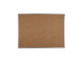 textilni nastenka ekotab v hlinikovem ramu 900 x 600 mm hneda 19641