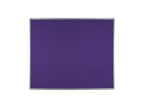 textilni nastenka ekotab v hlinikovem ramu 1200 x 900 mm fialova 19622
