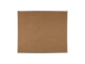 textilni nastenka ekotab v hlinikovem ramu 1200 x 900 mm hneda 19642