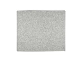 Textilní nástěnka ekoTAB v hliníkovém rámu, 1200 x 900 mm, šedá