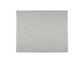 Textilní nástěnka ekoTAB v hliníkovém rámu, 1500 x 1200 mm, šedá