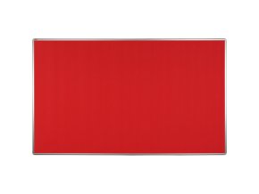 textilni nastenka ekotab v hlinikovem ramu 2000 x 1200 mm cervena 19657