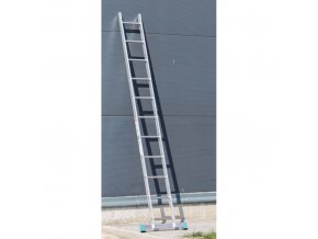 Hliníkový jednodílný žebřík ALVE EUROSTYL, 1x11 příček, délka 3,13 m