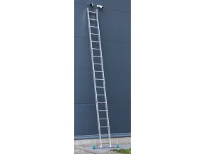 hlinikovy jednodilny zebrik alve eurostyl 1x18 pricek delka 5 12 m 21478