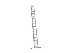 hlinikovy dvoudilny zebrik vysuvny s lanem alve eurostyl 2x14 pricek delka 6 81 m 46932