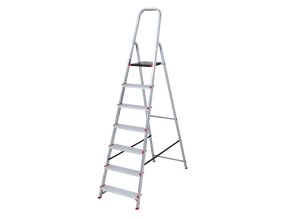 Hliníkové skládací schůdky VENBOS, 1x7 stupňů