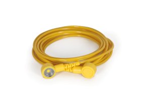 uzemnovaci kabel pro antistaticke podlahove rohoze a esd podlozky na pracovni stul zluta 35020