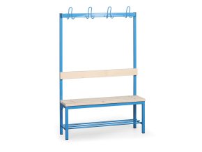 satni lavice s vesakem a botnikem sedak late delka 1000 mm modre nohy 23526