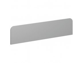 Paravan na stůl PRIMO, 1200 x 18 x 300 mm, šedá