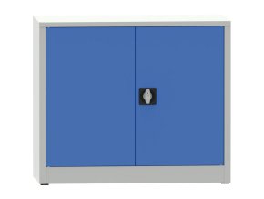 dilenska policova skrin na naradi kovona jumbo 1 police svarovana 800 x 950 x 600 mm seda modra 23433