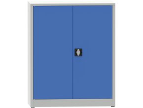 dilenska policova skrin na naradi kovona jumbo 2 police svarovana 1150 x 950 x 600 mm seda modra 23435