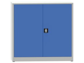 dilenska policova skrin na naradi kovona jumbo 2 police svarovana 1150 x 1200 x 600 mm seda modra 23438