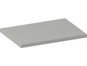 Přídavná police ke kovovým skříním, 508 x 400 mm, šedá, 1 ks