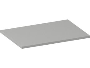 Přídavná police ke kovovým skříním, 800 x 600 mm, šedá, 1 ks