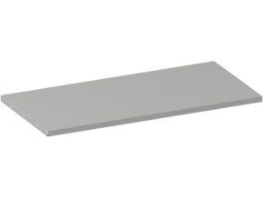 Police ke kovovým skříním, 950 x 500 mm, 80 kg, šedá, 1 ks