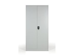 kovova spisova skrin demontovana 4 police 950 x 1950 x 400 mm seda 27033