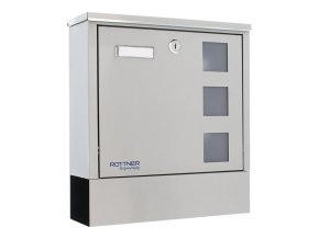 postovni schranka lago 330 x 305 x 97 mm nerez 27841