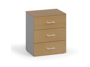 kancelarska komoda primo 2023 740 x 420 x 600 mm seda buk 105228