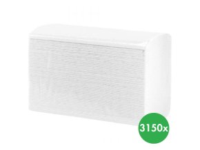 Papírové ručníky MERIDA-TOP SLIM, 100% celuloza, 2-vrstvé 3150 ks. (18x175 ks)