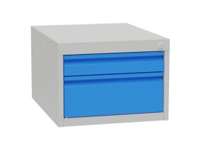 zavesny dilensky box na naradi kovona 2 zasuvky 350 x 480 x 610 mm 30387