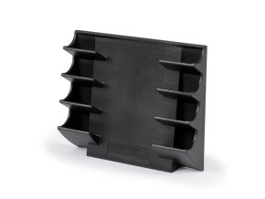 Magnetický plastový držák na 4 popisovače k tabuli, černý